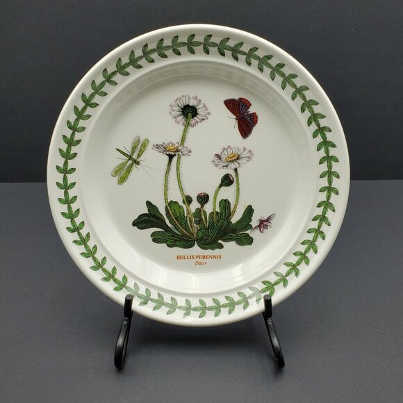 Portmeirion Botanic Garden Bread Dessert Appetizer Plates Daisy Bindweed Plates - Picture 4 of 7